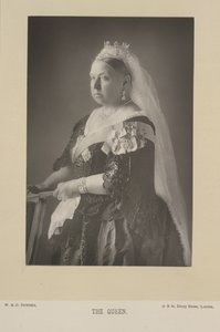Dronning Victoria. Dronning av Storbritannia av Storbritannia og Irland, og (fra 1876) keiserinne av India. Portrett.