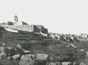 Fødselskirken, Betlehem, Palestina, 1895. av W and S Ltd