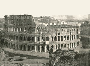 Colosseum, Roma, Italia, 1895. av W and S Ltd
