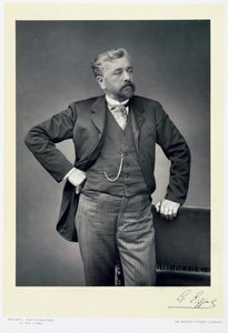 Alexandre Gustave Eiffel, fransk ingeniør, sent på 1800-tallet
