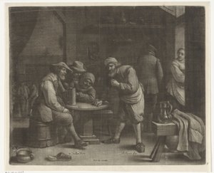 Herbergscene av Wallerant Vaillant