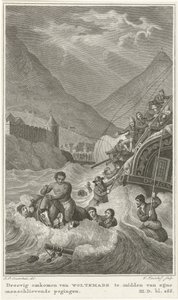 Woltemade døde ved Cape of Good Hope, 1773 av Walraad Nieuwhoff