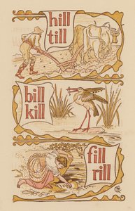 Side fra The Golden Primer (farge litho)