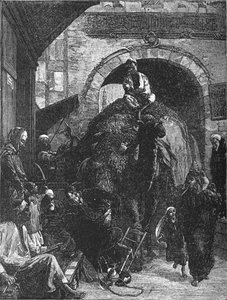 En smal vei i Kairo, c1882
