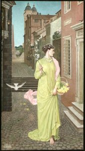 En vårbebuder av Walter Crane