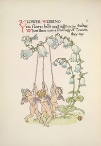 Et blomsterbryllup av Walter Crane