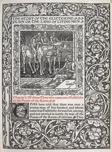 Kapittel I. Av de tre som kom til Hallblithe til Ravnens hus. av Walter Crane
