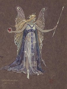 Kostymedesign for Fairy Princess Ariella, fra 