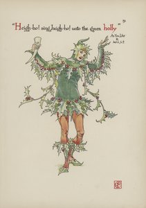 Blomster fra Shakespeares Garden av Walter Crane