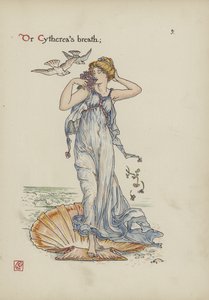 Blomster fra Shakespeares Garden av Walter Crane