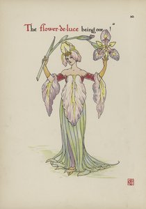 Blomster fra Shakespeares Garden av Walter Crane
