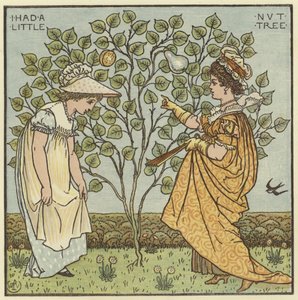 Jeg hadde et lite nøttetre av Walter Crane