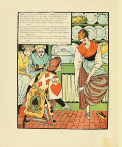 Illustrasjon for Fairy Tale Askepott av Walter Crane