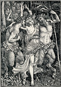 Illustrasjon for Faerie Queene, c1890, 1897 av Walter Crane
