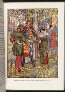 Robin Hood og Maid Marian av Walter Crane