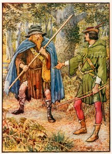 Robin Hood og tiggerspionen av Walter Crane