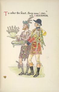 To tjenere, Ling og Hartstongue av Walter Crane
