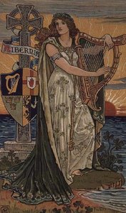 United Ireland, Kalender for 1897, laget for Royal Ulster Works, Belfast av Walter Crane