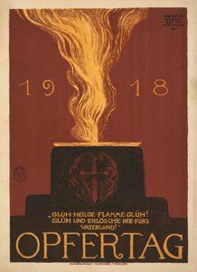 1918 Opfertags dag for offer, 1918. av Walter Ditz