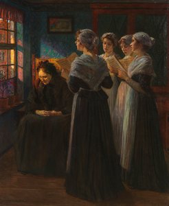 Serenade, ca. 1890. av Walter Firle