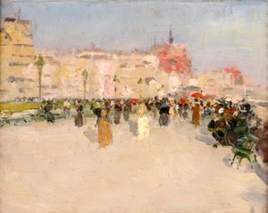 En strandpromenade, ca. 1891