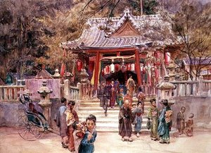 Inari-helligdommen i Kobe av Walter Frederick Roofe Tyndale
