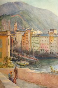 Havnen i Camogli, c1910, 1912 av Walter Frederick Roofe Tyndale