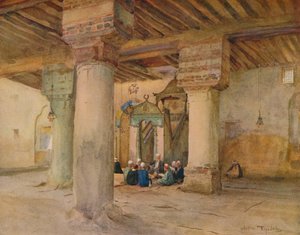 Moskeen på Kosseir, c1905, 1912 av Walter Frederick Roofe Tyndale