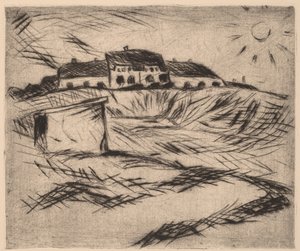 Brakkebrakke, 1916. av Walter Gramatte