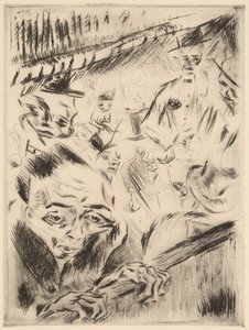 Robert i teatret, 1918. av Walter Gramatte