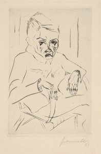 Trøtt soldat I, 1919.