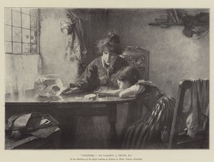 Gullfisk (litho) av Walter Granville Smith