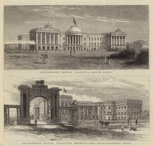 Regjeringshuset, Calcutta av Walter Granville Smith