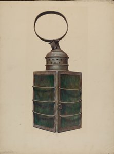 Lykt, ca. 1938. av Walter Hochstrasser