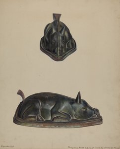 Pa. Tysk kakeform, 19351942.