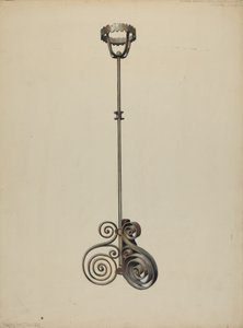 Stativ for røkelsesbrenner, ca. 1938. av Walter Hochstrasser