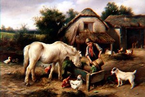 En Devonshire Farm Yard