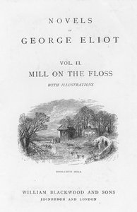 Tittelside til The Mill on the Floss av George Eliot, c1880 av Walter James Allen