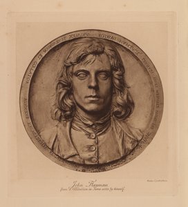 John Flaxman , britisk billedhugger (fotogravyr) av Walter L. Colls