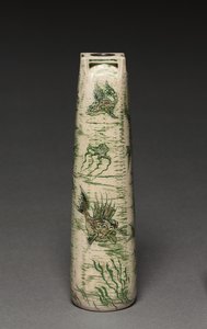Vase: Fisk, 1908 av Walter Martin
