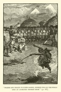 Illustrasjon for King Solomons Mines av H Rider Haggard av Walter Paget