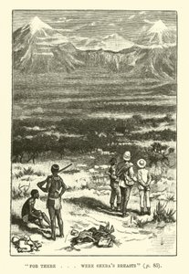 Illustrasjon for King Solomons Mines av H Rider Haggard av Walter Paget