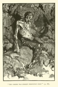 Illustrasjon for King Solomons Mines av H Rider Haggard av Walter Paget