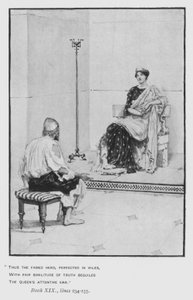 Illustrasjon for pavens Odyssey of Homer (litho) av Walter Paget