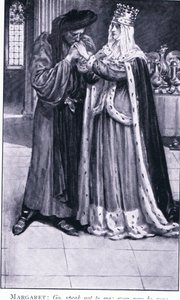 Margaret: Gå, snakk ikke til meg: selv nå begynt, 1900-tallet av Walter Paget
