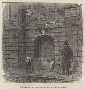 Forsøket på å sprenge Mansion House av Walter Paget