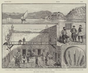 Det greske straffefengselet i Nauplia av Walter Paget