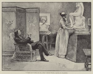 The Pursuit of the Well Beloved, av Thomas Hardy av Walter Paget