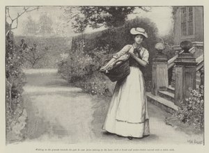 The Pursuit of the Well Beloved, av Thomas Hardy av Walter Paget