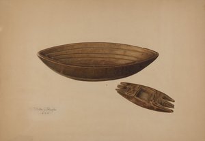 Maple Sukker Mold, 1939. av Walter Praefke